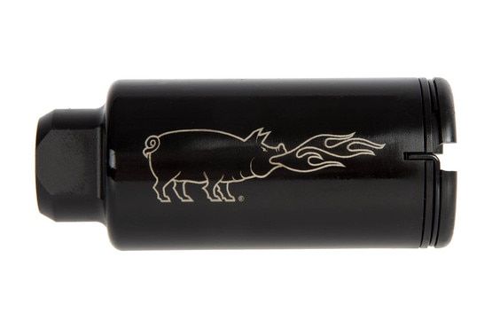 Noveske KX3 Flash Suppressor with Flaming Pig design